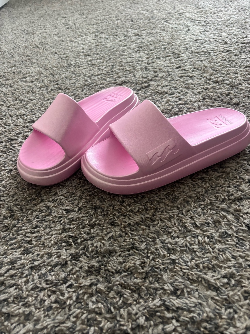Billabong Pink Slide Sandals